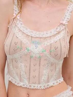 For Love and Lemons Eloise Knit Top